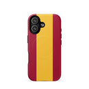 Comprar Funda dura para iPhone® MagSafe® Bandera de España La Flamenca de Borgoña Bandera España