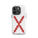 Comprar Funda dura para iPhone® MagSafe® Cruz de Borgoña La Flamenca de Borgoña Bandera España