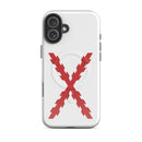 Comprar Funda dura para iPhone® MagSafe® Cruz de Borgoña La Flamenca de Borgoña Bandera España