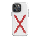 Comprar Funda dura para iPhone® MagSafe® Cruz de Borgoña La Flamenca de Borgoña Bandera España
