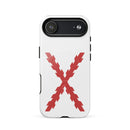 Comprar Funda dura para iPhone® MagSafe® Cruz de Borgoña La Flamenca de Borgoña Bandera España