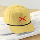 Comprar Gorra de golf con cuerda Cruz de Borgoña La Flamenca de Borgoña Bandera España