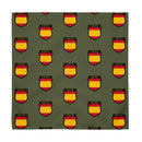 Comprar Juego de 4 servilletas de tela División Azul La Flamenca de Borgoña, Bandera de España, Cruz de Borgoña, Patricia Muñoz, VOX, Santiago Abascal