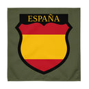 Comprar Juego de 4 servilletas de tela División Azul La Flamenca de Borgoña, Bandera de España, Cruz de Borgoña, Patricia Muñoz, VOX, Santiago Abascal