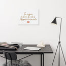 Comprar Lienzo Tu Regere Imperio Fluctus Hispane Memento La Flamenca de Borgoña, Bandera de España, Cruz de Borgoña, Patricia Muñoz, VOX, Santiago Abascal