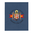 Comprar Manta Águila de San Juan - Una, Grande y Libre - azul La Flamenca de Borgoña Bandera España