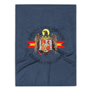 Comprar Manta Águila de San Juan - Una, Grande y Libre - azul La Flamenca de Borgoña Bandera España