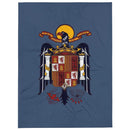 Comprar Manta Águila de San Juan - Una, Grande y Libre - azul La Flamenca de Borgoña Bandera España