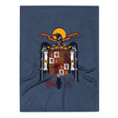 Comprar Manta Águila de San Juan - Una, Grande y Libre - azul La Flamenca de Borgoña Bandera España