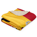 Comprar Manta sherpa Águila de San Juan y Bandera de España La Flamenca de Borgoña Bandera España