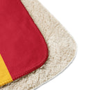 Comprar Manta sherpa Águila de San Juan y Bandera de España La Flamenca de Borgoña Bandera España