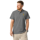 Comprar Polo Guardia Civil de piqué premium La Flamenca de Borgoña, Bandera de España, Cruz de Borgoña, Patricia Muñoz, VOX