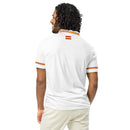 Comprar Polo ajustado para hombre Falange Española La Flamenca de Borgoña, Bandera de España, Cruz de Borgoña, Patricia Muñoz, VOX