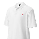 Comprar Polo de piqué unisex La Flamenca de Borgoña, Bandera de España, Cruz de Borgoña, Patricia Muñoz, VOX