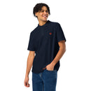 Comprar Polo de piqué unisex La Flamenca de Borgoña, Bandera de España, Cruz de Borgoña, Patricia Muñoz, VOX