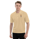 Comprar Polo para hombre premium Infantería de Marina La Flamenca de Borgoña, Bandera de España, Cruz de Borgoña, Patricia Muñoz, VOX