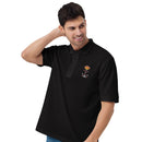 Comprar Polo para hombre premium Infantería de Marina La Flamenca de Borgoña, Bandera de España, Cruz de Borgoña, Patricia Muñoz, VOX