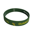 Comprar Pulsera Guardia Civil de silicona verde La Flamenca de Borgoña, Bandera de España, Cruz de Borgoña, Patricia Muñoz, VOX, Santiago Abascal