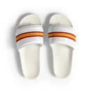 Comprar Sandalias Chanclas Bandera de España La Flamenca de Borgoña, Bandera de España, Cruz de Borgoña, Patricia Muñoz, VOX, Santiago Abascal
