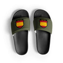 Comprar Sandalias chancla División Azul La Flamenca de Borgoña, Bandera de España, Cruz de Borgoña, Patricia Muñoz, VOX, Santiago Abascal