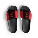 Comprar Sandalias chanclas Falange española La Flamenca de Borgoña, Bandera de España, Cruz de Borgoña, Patricia Muñoz, VOX, Santiago Abascal