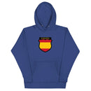 Comprar Sudadera con capucha unisex División Azul La Flamenca de Borgoña, Bandera de España, Cruz de Borgoña, Patricia Muñoz, VOX, Santiago Abascal