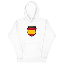 Comprar Sudadera con capucha unisex División Azul La Flamenca de Borgoña, Bandera de España, Cruz de Borgoña, Patricia Muñoz, VOX, Santiago Abascal