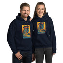 Comprar Sudadera con capucha unisex La Flamenca de Borgoña, Bandera de España, Cruz de Borgoña, Patricia Muñoz, VOX
