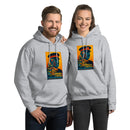 Comprar Sudadera con capucha unisex La Flamenca de Borgoña, Bandera de España, Cruz de Borgoña, Patricia Muñoz, VOX