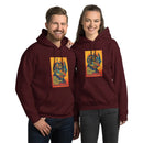 Comprar Sudadera con capucha unisex La Flamenca de Borgoña, Bandera de España, Cruz de Borgoña, Patricia Muñoz, VOX
