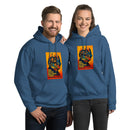 Comprar Sudadera con capucha unisex La Flamenca de Borgoña, Bandera de España, Cruz de Borgoña, Patricia Muñoz, VOX