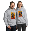 Comprar Sudadera con capucha unisex La Flamenca de Borgoña, Bandera de España, Cruz de Borgoña, Patricia Muñoz, VOX