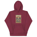 Comprar Sudadera con capucha unisex La Flamenca de Borgoña, Bandera de España, Cruz de Borgoña, Patricia Muñoz, VOX