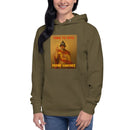Comprar Sudadera con capucha unisex La Flamenca de Borgoña, Bandera de España, Cruz de Borgoña, Patricia Muñoz, VOX