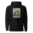Comprar Sudadera con capucha unisex La Flamenca de Borgoña, Bandera de España, Cruz de Borgoña, Patricia Muñoz, VOX