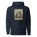 Comprar Sudadera con capucha unisex La Flamenca de Borgoña, Bandera de España, Cruz de Borgoña, Patricia Muñoz, VOX