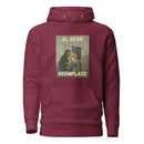 Comprar Sudadera con capucha unisex La Flamenca de Borgoña, Bandera de España, Cruz de Borgoña, Patricia Muñoz, VOX