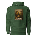 Comprar Sudadera con capucha unisex La Flamenca de Borgoña, Bandera de España, Cruz de Borgoña, Patricia Muñoz, VOX