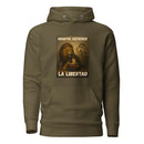 Comprar Sudadera con capucha unisex La Flamenca de Borgoña, Bandera de España, Cruz de Borgoña, Patricia Muñoz, VOX