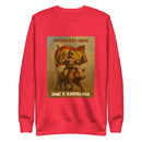 Comprar Sudadera gruesa unisex La Flamenca de Borgoña, Bandera de España, Cruz de Borgoña, Patricia Muñoz, VOX