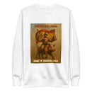 Comprar Sudadera gruesa unisex La Flamenca de Borgoña, Bandera de España, Cruz de Borgoña, Patricia Muñoz, VOX