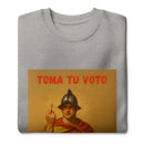 Comprar Sudadera gruesa unisex La Flamenca de Borgoña, Bandera de España, Cruz de Borgoña, Patricia Muñoz, VOX