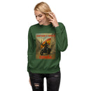 Comprar Sudadera gruesa unisex La Flamenca de Borgoña, Bandera de España, Cruz de Borgoña, Patricia Muñoz, VOX