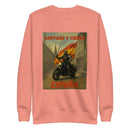 Comprar Sudadera gruesa unisex La Flamenca de Borgoña, Bandera de España, Cruz de Borgoña, Patricia Muñoz, VOX