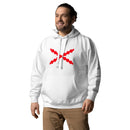 Comprar Sudadera unisex Tu Regere Imperio Fluctus Hispane Memento con capucha La Flamenca de Borgoña, Bandera de España, Cruz de Borgoña, Patricia Muñoz, VOX, Santiago Abascal