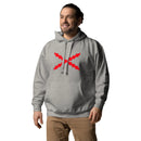 Comprar Sudadera unisex Tu Regere Imperio Fluctus Hispane Memento con capucha La Flamenca de Borgoña, Bandera de España, Cruz de Borgoña, Patricia Muñoz, VOX, Santiago Abascal