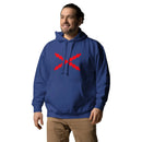 Comprar Sudadera unisex Tu Regere Imperio Fluctus Hispane Memento con capucha La Flamenca de Borgoña, Bandera de España, Cruz de Borgoña, Patricia Muñoz, VOX, Santiago Abascal