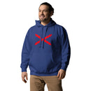 Comprar Sudadera unisex Tu Regere Imperio Fluctus Hispane Memento con capucha La Flamenca de Borgoña, Bandera de España, Cruz de Borgoña, Patricia Muñoz, VOX, Santiago Abascal