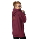 Comprar Sudadera unisex Tu Regere Imperio Fluctus Hispane Memento con capucha La Flamenca de Borgoña, Bandera de España, Cruz de Borgoña, Patricia Muñoz, VOX, Santiago Abascal