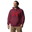 Comprar Sudadera unisex Tu Regere Imperio Fluctus Hispane Memento con capucha La Flamenca de Borgoña, Bandera de España, Cruz de Borgoña, Patricia Muñoz, VOX, Santiago Abascal